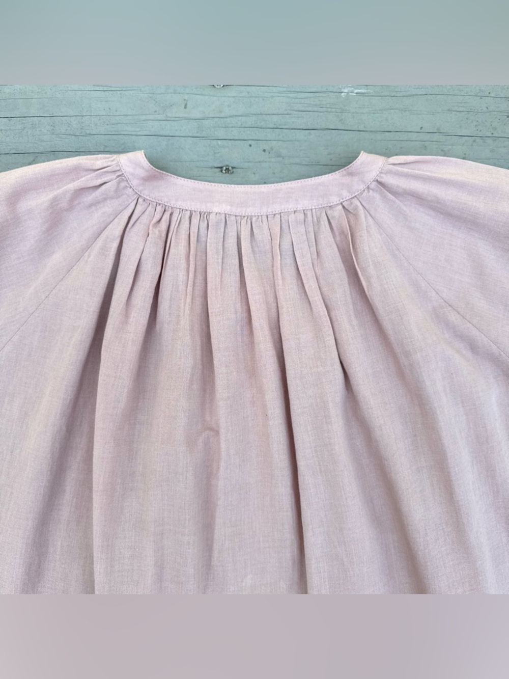 Jenni Kayne Willow Blouse in light blush pink size S - Picture 10 of 13